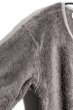 画像8: 「MOSSIR」Crover Hiloft Fleece Cardigan モシール クローバー ハイロフト ポーラテック フリースカーディガン MOSW007 [チャコールグレー] (8)
