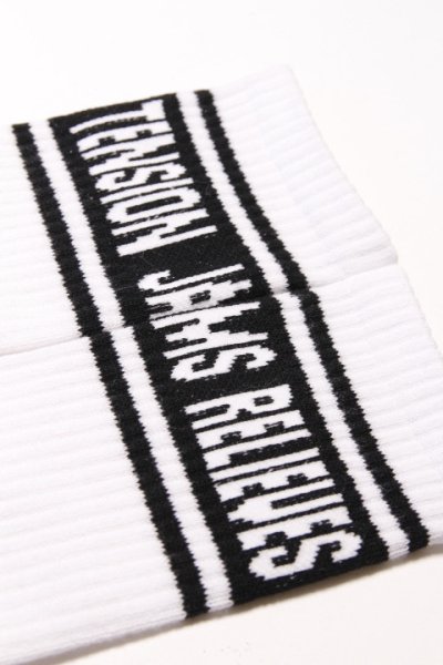 画像9: 「JAMS RELIEVES TENSION」LINE PILE SOCKS ジャムズオリジナル ライン パイルソックス JAM-SOX02 [ブラック] (9)