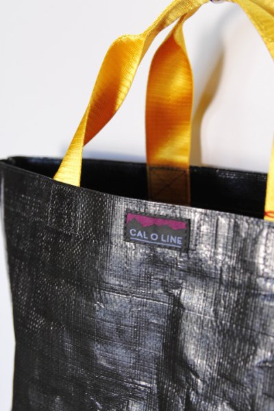 画像3: 「CAL O LINE」MARKET BAG SMALL キャルオーライン マーケットバッグ スモール CL221-104S [ブラック]