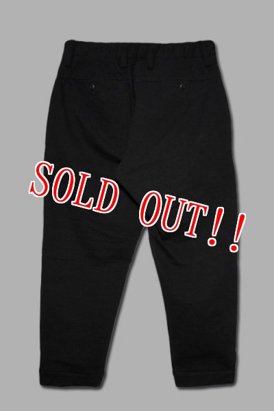 画像2: 「Jackman」Stretch Ankle Trousers ジャックマン ストレッチ アンクルトラウザーズ JM4002 [ブラック] (2)