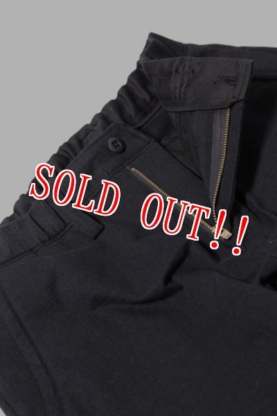 画像3: 「Jackman」Stretch Ankle Trousers ジャックマン ストレッチ アンクルトラウザーズ JM4002 [ブラック] (3)