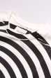 画像2: 「CAL O LINE」CIRCLE PRINT S/S Tee キャルオーライン サークルプリント 半袖Tシャツ  CL221-059 [ホワイト] (2)