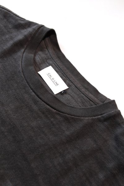 画像3: 「CAL O LINE」CLASSIC T-SHIRT キャルオーライン クラシック 半袖Tシャツ CL221-042S [ブラック]