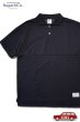 画像1: 「Sugar & Co.」Drop Polo Shirt ICEPACK NYLON シュガーアンドカンパニー ドロップ ポロシャツ アイスパック ナイロン [ネイビー] (1)