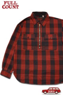 FULLCOUNT」Onbre Check Woo CPO Shirt フルカウント オンブレチェック