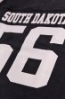 画像3: 「CAL O LINE」"SOUTH DAKOTA 56" FOOTBALL Tee キャルオーライン スーパーヘビー天竺 フットボール Tシャツ CL222-022 [ブラック] (3)