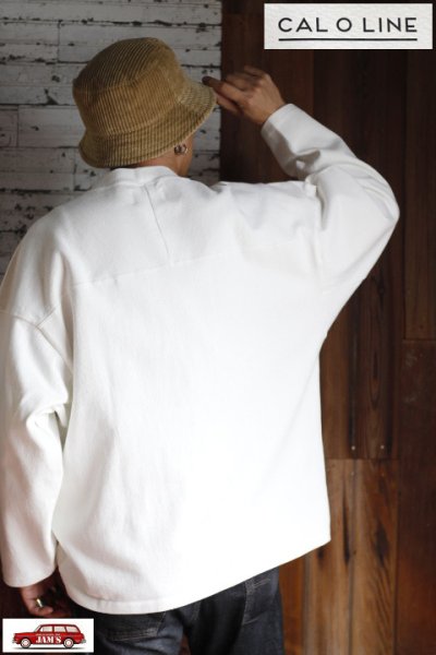 画像9: 「CAL O LINE」"SOUTH DAKOTA 56" FOOTBALL Tee キャルオーライン スーパーヘビー天竺 フットボール Tシャツ CL222-022 [ホワイト] (9)