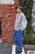 画像8: 「CAL O LINE」PUNCHING DENIM PANTS USED キャルオーライン パンチング ダメージデニムパンツ ウォッシュ加工 CAL222-090-UD [ユーズドブルー] (8)