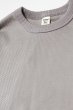 画像2: [再入荷]「Jackman」Zebra Thermal Long Sleeve Shirt ジャックマン ゼブラ サーマル ロンTee JM5322 [ソリッドグレー] (2)
