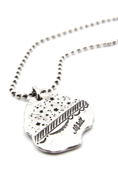 画像2: 「Mt.hill」 Dog Tag Pure Silver Large マウントヒル ドッグタグ 純銀製ナゲット シルバーボールチェーン ラージ [230514-1]