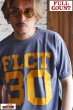 画像11: 「FULLCOUNT」FLCT 30 T-Shirt フルカウント ナンバリング プリント半袖Tシャツ  [ネイビー] (11)