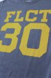 画像4: 「FULLCOUNT」FLCT 30 T-Shirt フルカウント ナンバリング プリント半袖Tシャツ  [ネイビー] (4)