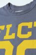 画像2: 「FULLCOUNT」FLCT 30 T-Shirt フルカウント ナンバリング プリント半袖Tシャツ  [ネイビー] (2)