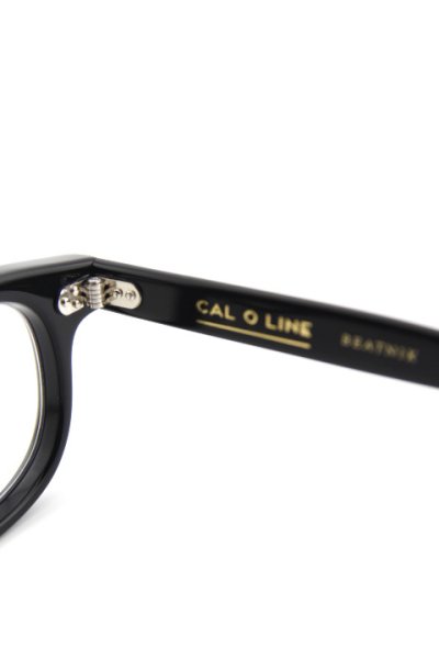 画像1: [再入荷!!]「CAL O LINE」×「金子眼鏡」KANEKO-OPTICAL BEATNIK キャルオーライン コラボ サングラス ビートニク CKOW-1956 [ブラック・クリアレンズ]
