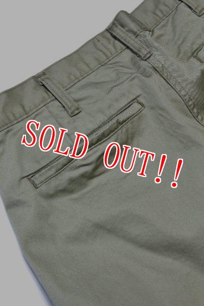 画像5: 「CAL O LINE」2TUCK CHINO PANTS キャルオーライン 2タック チノパンツ CL211-092 [ライトオリーブ] (5)