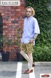 画像7: 「CAL O LINE」2TUCK PRINT SHORTS キャルオーライン 2タック プリントショーツ CL221-098 [ハンターカモ] (7)