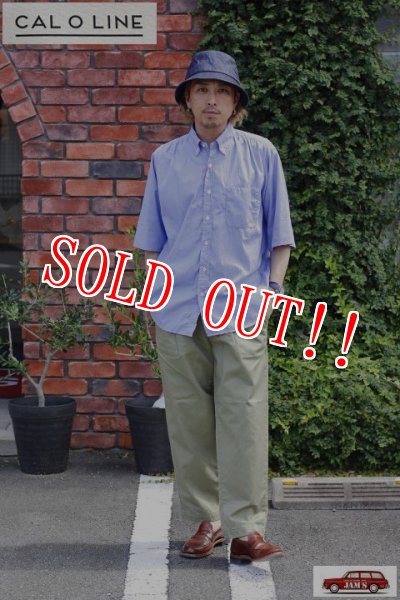 画像6: 「CAL O LINE」2TUCK CHINO PANTS キャルオーライン 2タック チノパンツ CL211-092 [ライトオリーブ] (6)