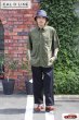 画像6: 「CAL O LINE」2TUCK CHINO PANTS キャルオーライン 2タック チノパンツ CL211-092 [ブラック] (6)