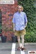 画像6: 「CAL O LINE」2TUCK PRINT SHORTS キャルオーライン 2タック プリントショーツ CL221-098 [ハンターカモ] (6)