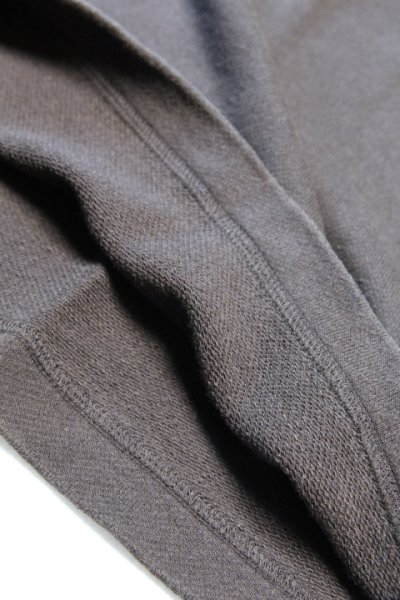 画像3: 「FULLCOUNT」Relax Fit Half Sleeve Print Sweatshirt フルカウント リラックス フィット ハーフスリーブ プリント スウェット [ブラック]