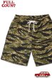 画像1: 「FULLCOUNT」CAMO EASY SHORTS フルカウント カモ柄 イージーショーツ [タイガーカモ] (1)