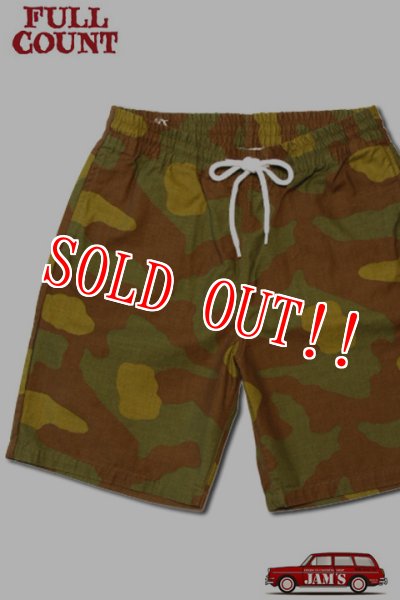 画像1: 「FULLCOUNT」CAMO EASY SHORTS フルカウント カモ柄 イージーショーツ [サンマルコカモ] (1)