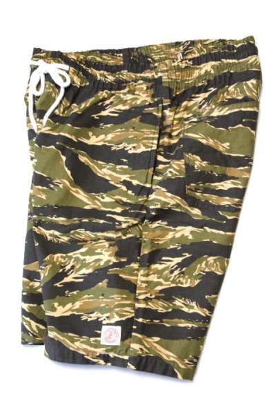 画像2: 「FULLCOUNT」CAMO EASY SHORTS フルカウント カモ柄 イージーショーツ [タイガーカモ]