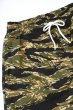 画像2: 「FULLCOUNT」CAMO EASY SHORTS フルカウント カモ柄 イージーショーツ [タイガーカモ] (2)