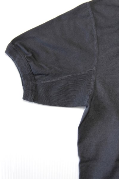 画像2: 「FULLCOUNT」Flat Seam Heavy Weight Hoodie T-Shirt フルカウント フラットシーマ フーディー半袖Tシャツ  [インクブラック]