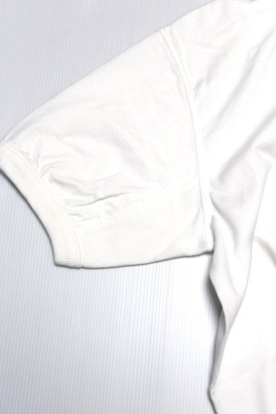 画像2: 「FULLCOUNT」Flat Seam Heavy Weight Hoodie T-Shirt フルカウント フラットシーマ フーディー半袖Tシャツ  [ホワイト]