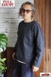 画像6: [限定アイテム]「FULLCOUNT」Chillax Sweat Shirt フルカウント チラックス スウェット バスクシャツ [インクブラック] (6)