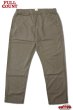 画像1: 「FULLCOUNT」Linen Cotton Canvas Easy Pants フルカウント リネン コットン キャンバス イージーパンツ [オリーブ] (1)