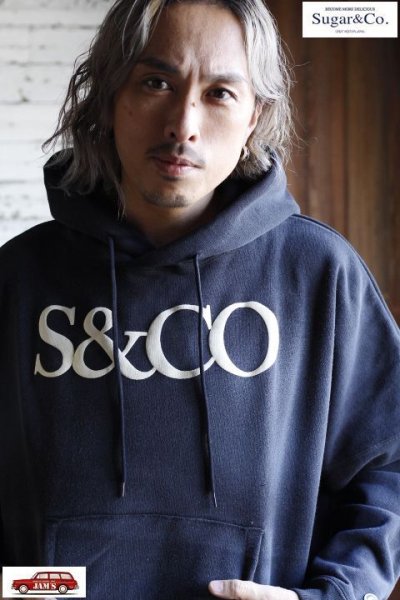 画像2: 「Sugar & Co.」S&CO Box Hoodie Sun Burn シュガーアンドカンパニー ボックスフーディー [サンバーン]