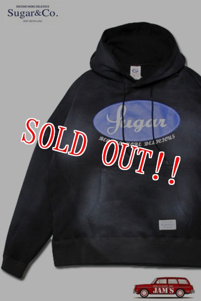 画像1: 「Sugar & Co.」Sugar Box Hoodie Sun Burn シュガーアンドカンパニー ボックスフーディー [サンバーン] (1)