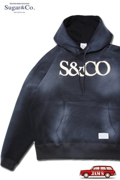 画像1: 「Sugar & Co.」S&CO Box Hoodie Sun Burn シュガーアンドカンパニー ボックスフーディー [サンバーン]