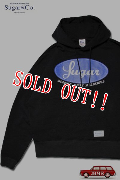画像1: 「Sugar & Co.」Sugar Box Hoodie One Wash シュガーアンドカンパニー ボックスフーディー [ワンウォッシュ] (1)