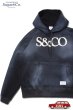 画像1: 「Sugar & Co.」S&CO Box Hoodie Sun Burn シュガーアンドカンパニー ボックスフーディー [サンバーン] (1)