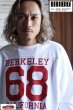 画像11: 「ILL180°」"BERKELEY 68" FOOT BALL Tee イルワンエイティ バークレー カリフォルニア フットボール ロンTee ILL241-22 [ホワイト] (11)