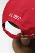 画像10: 「ILL180°」LOGO CAP イルワンエイティ ロゴキャップ ILL241-54P [レッド・ブラック] (10)