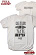 画像1: [2024年限定]「FULLCOUNT」MAKING LIFE TASTE BETTER  T-Shirt フルカウント ステファン・ケニー コラボ プリントTシャツ [エクルー] (1)