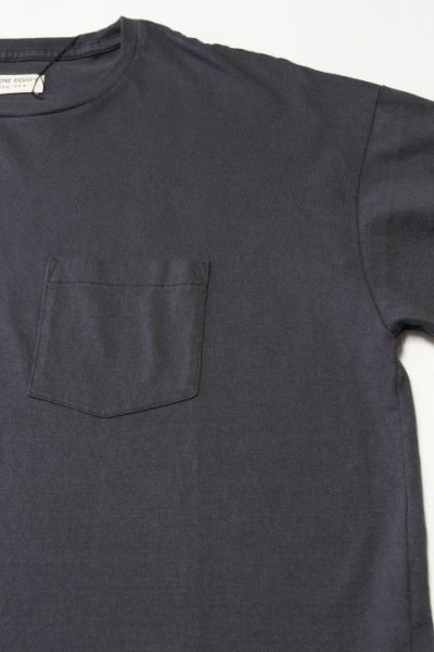 画像3: 「ILL180°」SOLID POCKET LONG SLEEVE Tee イルワンエイティ ソリッド ポケット ロンTee ILL241-20 [ブラック]