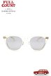 画像1: 「FULLCOUNT」×「金子眼鏡」OLD PARISIEN SUNGLASSES 2nd フルカウント オールド パリジャン サングラス 第二弾 [クリア] (1)