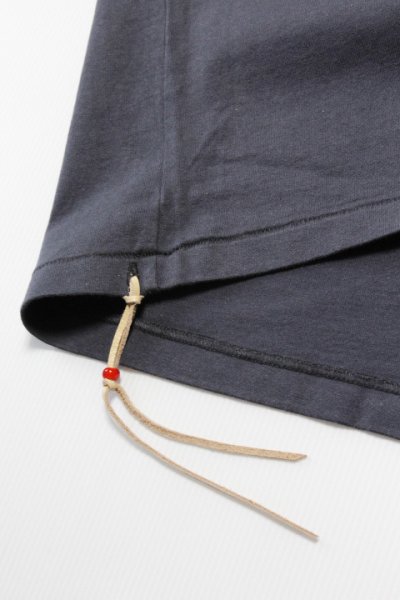 画像4: 「ILL180°」SOLID POCKET S/S Tee イルワンエイティ ソリッド ポケット半袖 Tシャツ ILL241-20 [ブラック/フェードブラック] (4)