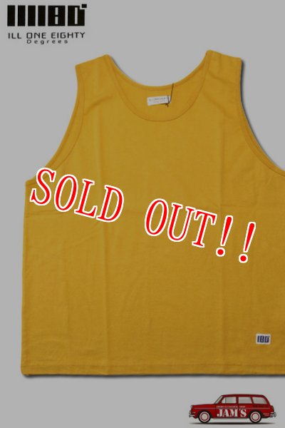 画像1: 「ILL180°」SOLID LOOSE TANK TOP イルワンエイティ ソリッド ルーズタンクトップ ILL241-21 [マスタード] (1)