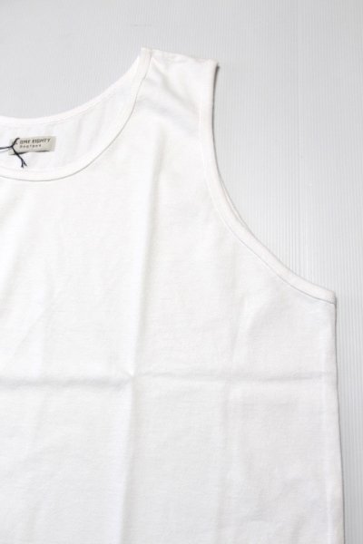 画像3: 「ILL180°」SOLID LOOSE TANK TOP イルワンエイティ ソリッド ルーズタンクトップ ILL241-21 [ホワイト]