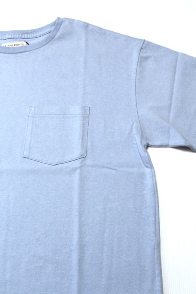 画像1: 「ILL180°」SOLID POCKET S/S Tee イルワンエイティ ソリッド ポケット半袖 Tシャツ ILL241-20 [サックス]