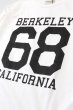 画像3: 「ILL180°」"BERKELEY 68" SHORT SLEEVE Tee イルワンエイティ バークレー プリント 半袖 Tシャツ ILL241-26 [ホワイト] (3)