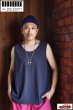 画像5: 「ILL180°」SOLID LOOSE TANK TOP イルワンエイティ ソリッド ルーズタンクトップ ILL241-21 [ブラック] (5)