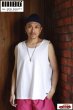 画像5: 「ILL180°」SOLID LOOSE TANK TOP イルワンエイティ ソリッド ルーズタンクトップ ILL241-21 [ホワイト] (5)