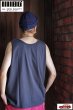 画像7: 「ILL180°」SOLID LOOSE TANK TOP イルワンエイティ ソリッド ルーズタンクトップ ILL241-21 [ブラック] (7)